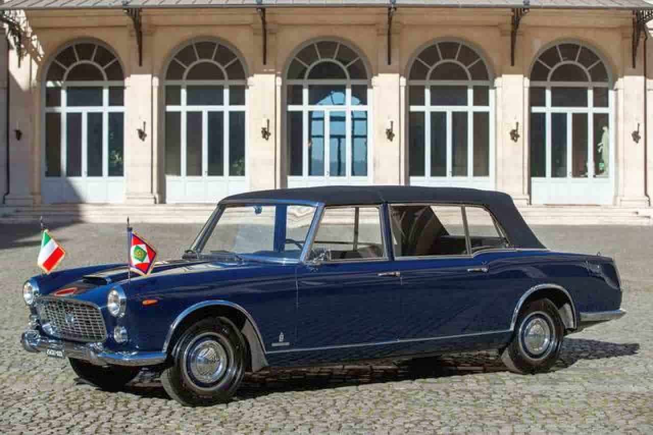 La Lancia Flaminia presidenziale fa 60 anni: ha una caratteristica unica