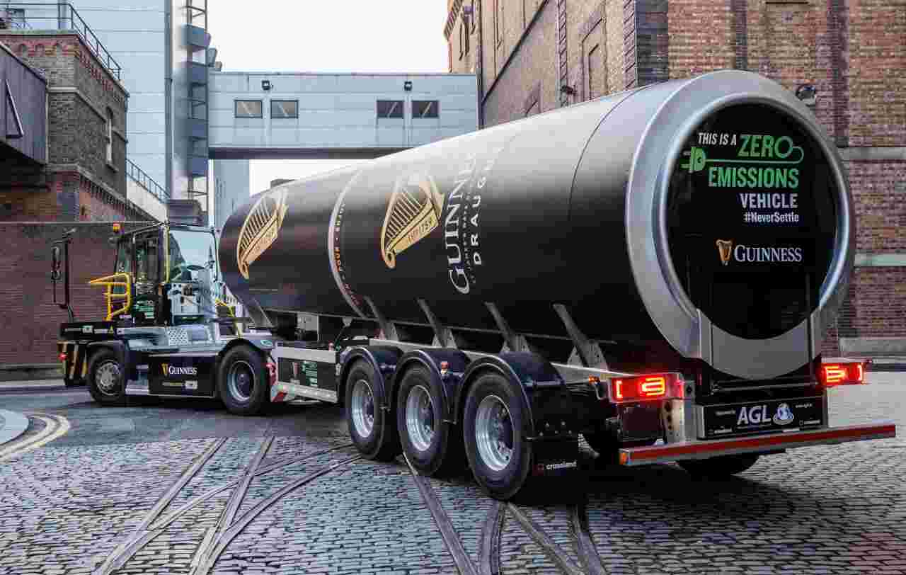 Guinness camion elettrico