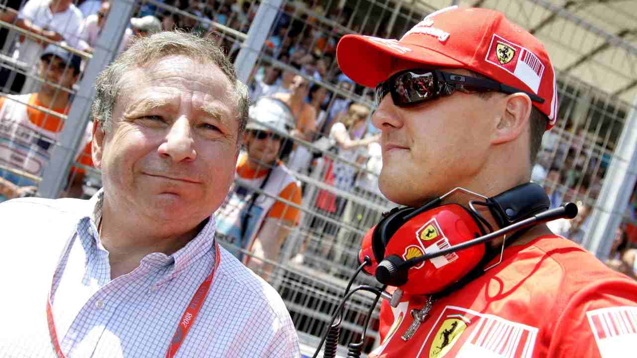 Michael Schumacher e Jean Todt