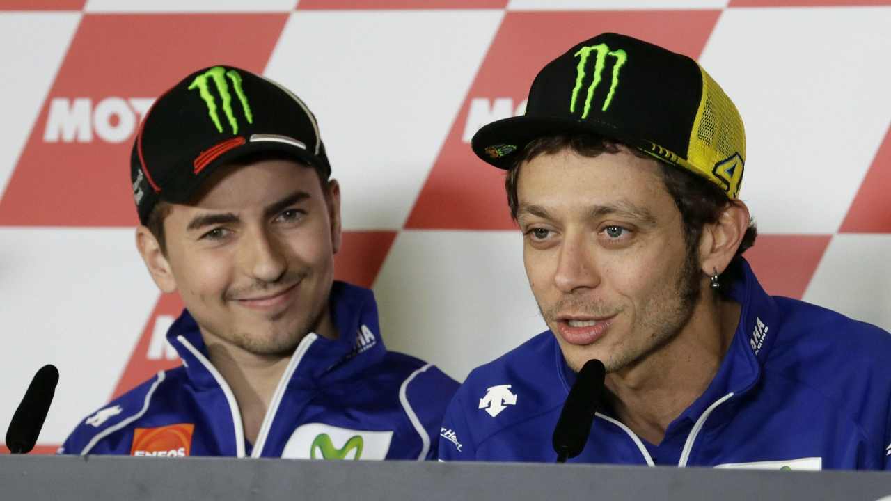 Valentino Rossi Jorge Lorenzo