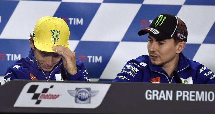 Valentino Rossi Jorge Lorenzo