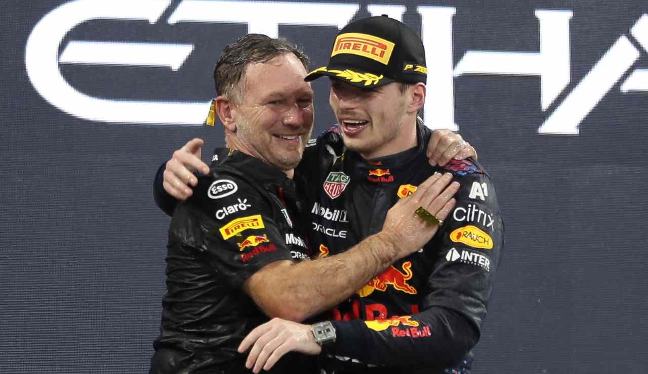 Horner e Verstappen