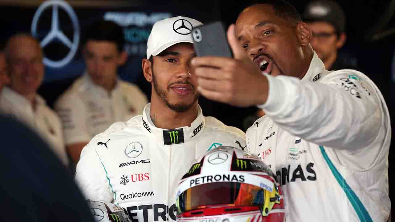 Lewis Hamilton Will Smith