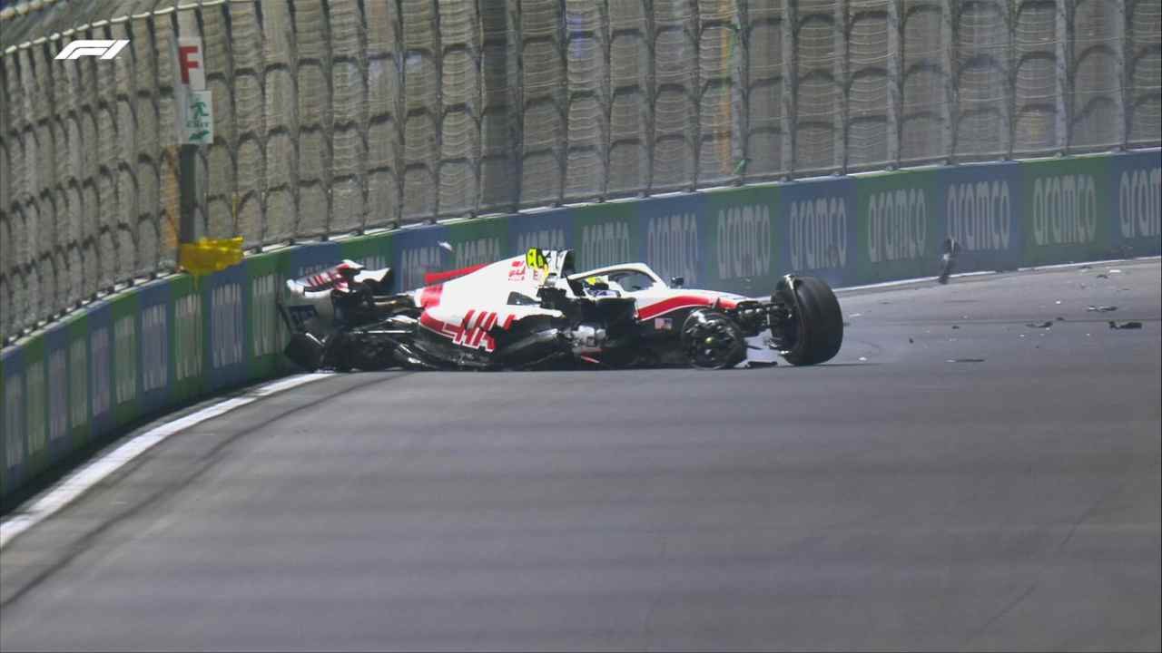 Mick Schumacher Incidente GP Arabia Saudita
