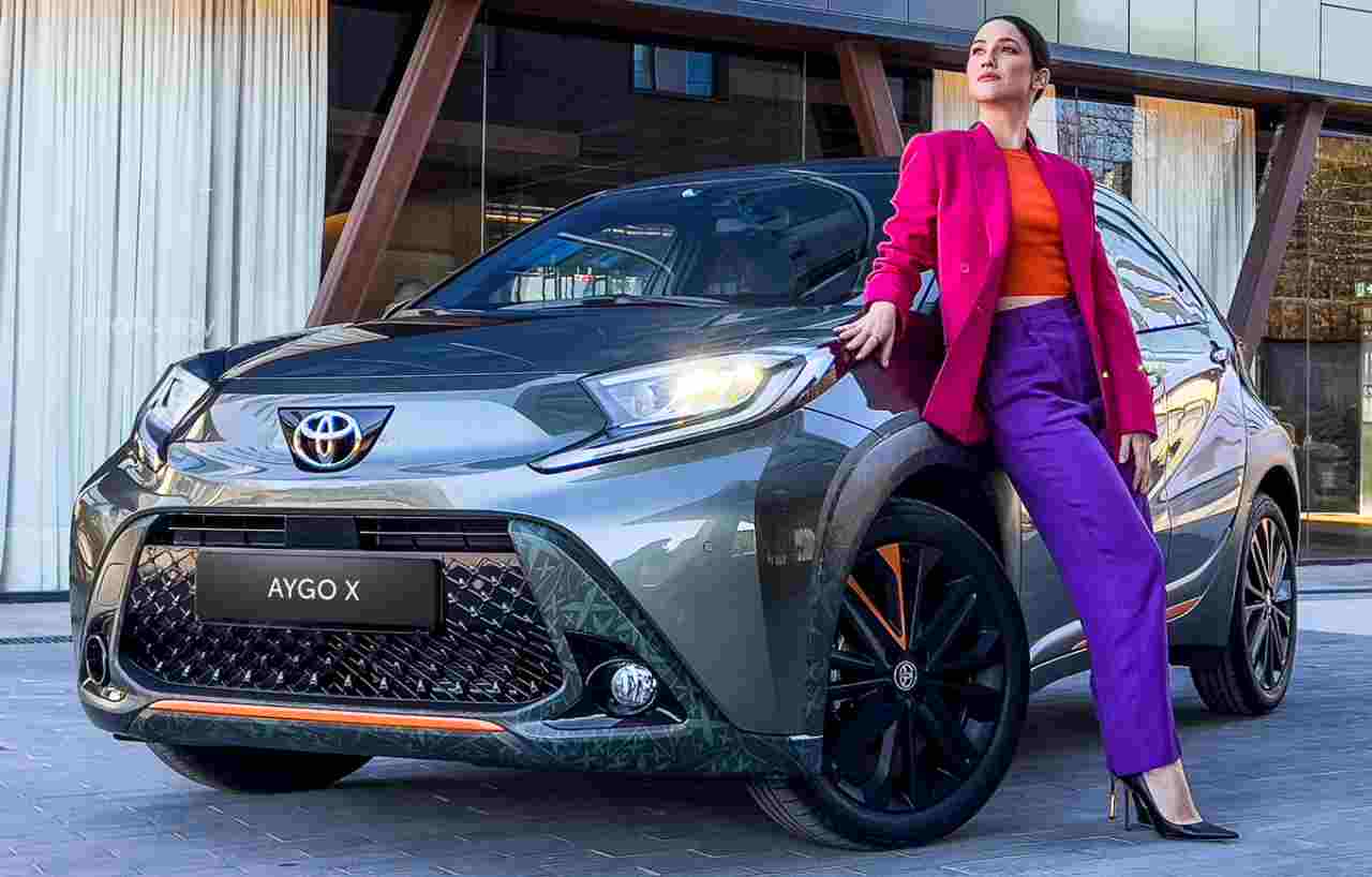 Toyota Aygo X Lodovica Comello