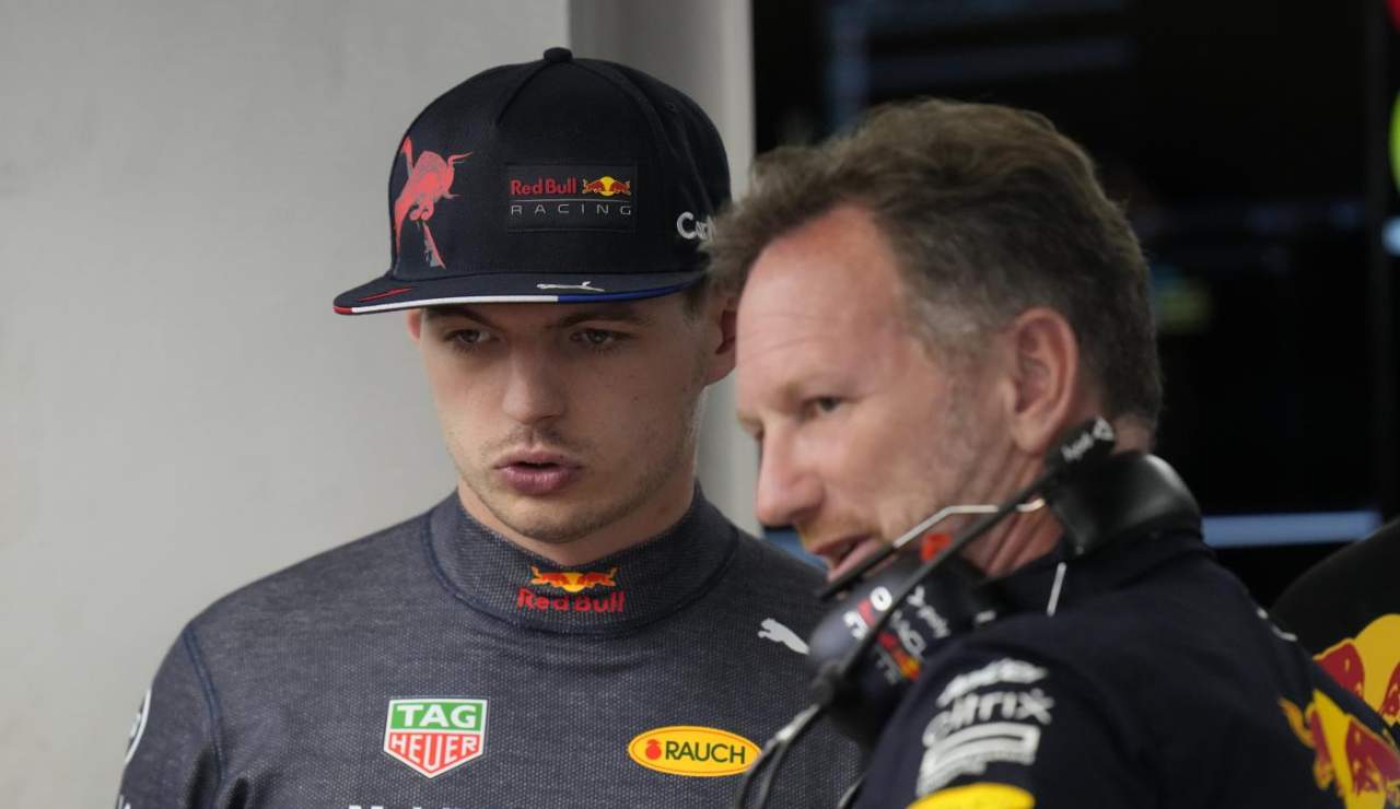 Verstappen e Horner