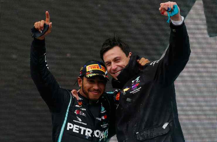 Toto Wolff Lewis Hamilton