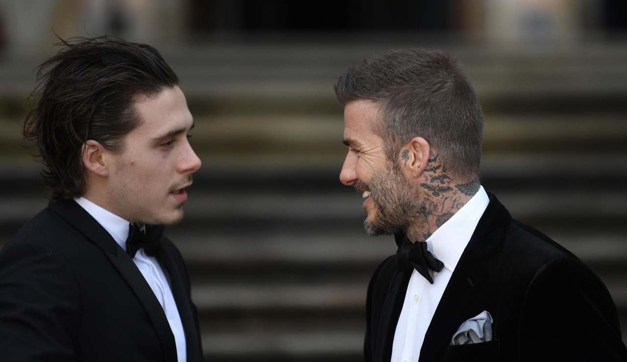 Beckham e il figlio