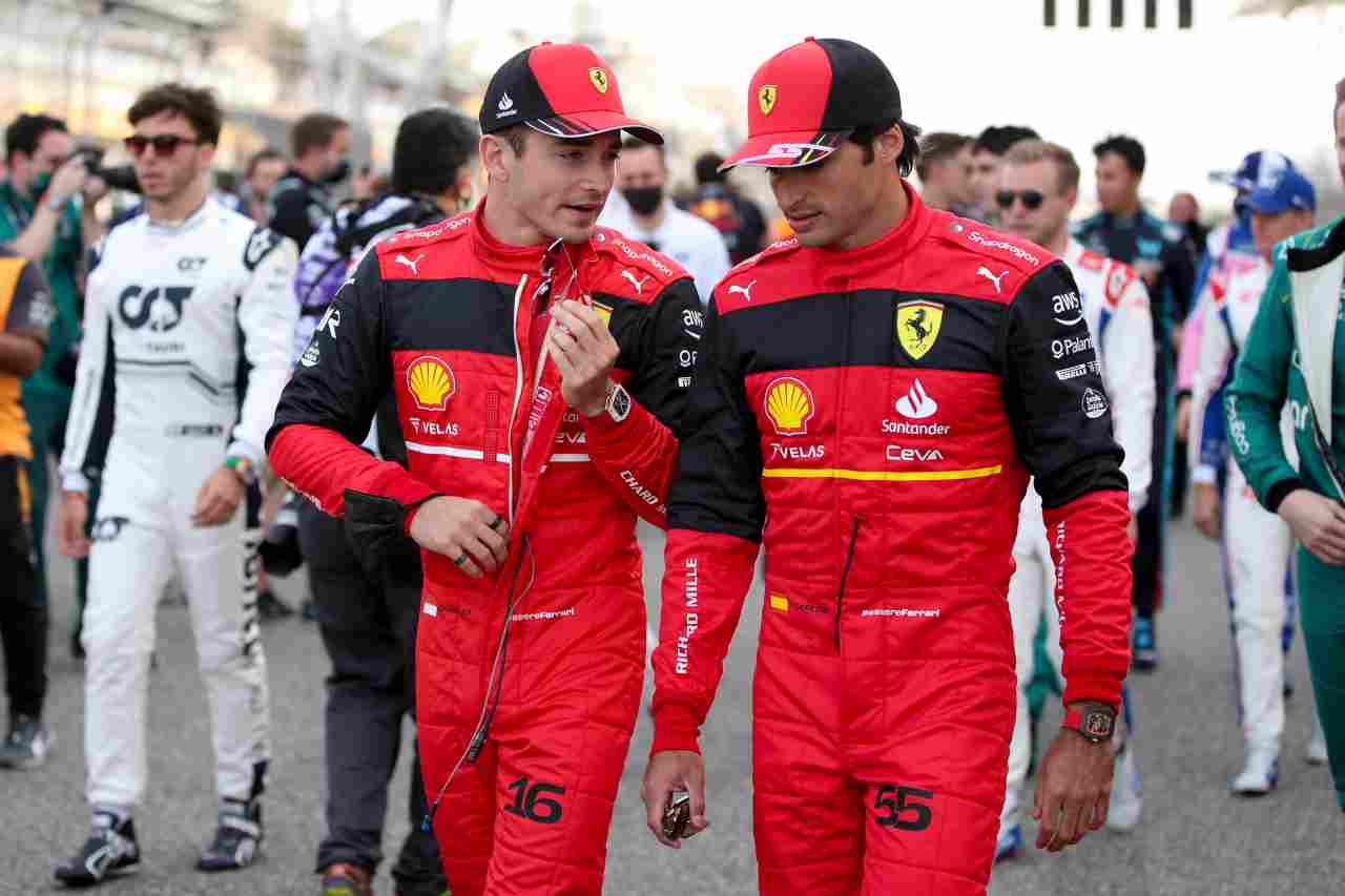 Carlos Sainz Charles Leclerc