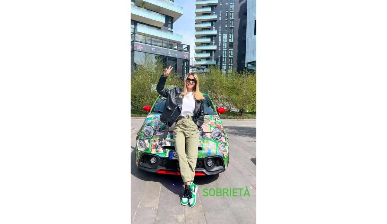 Diletta Leotta Fiat 500