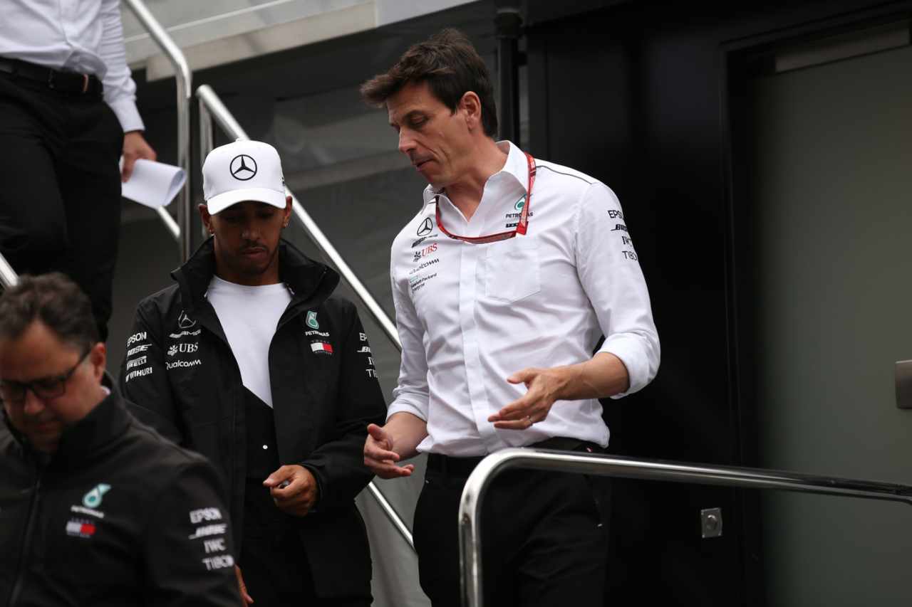 Lewis Hamilton Toto Wolff