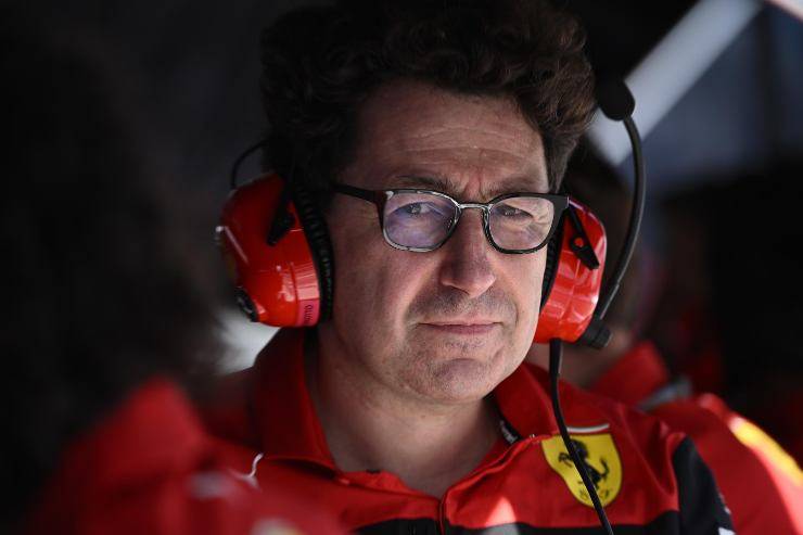 Mattia Binotto Charles Leclerc