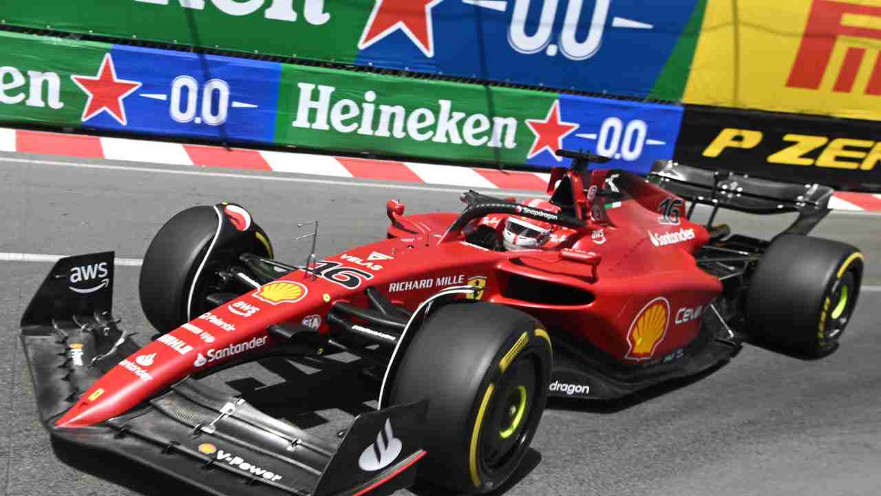 Charles Leclerc F1 GP Monaco