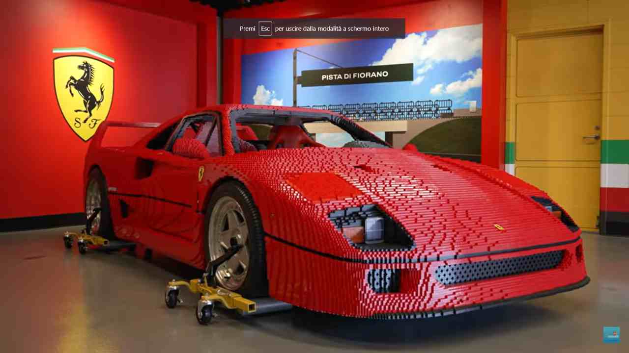 Ferrari F40 Lego