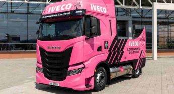 Iveco S-Way e Daily si vestono di rosa: la partnership con il Giro d’Italia