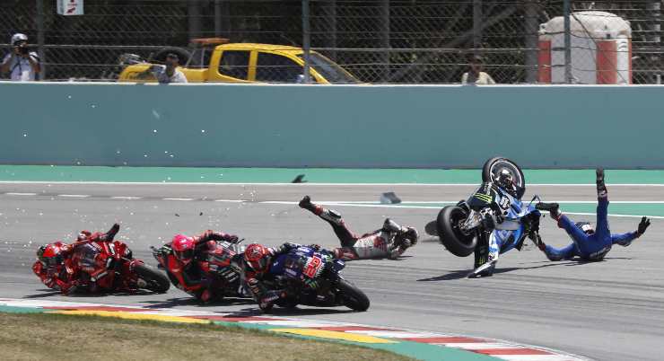 Incidente nakagami rins bagnaia