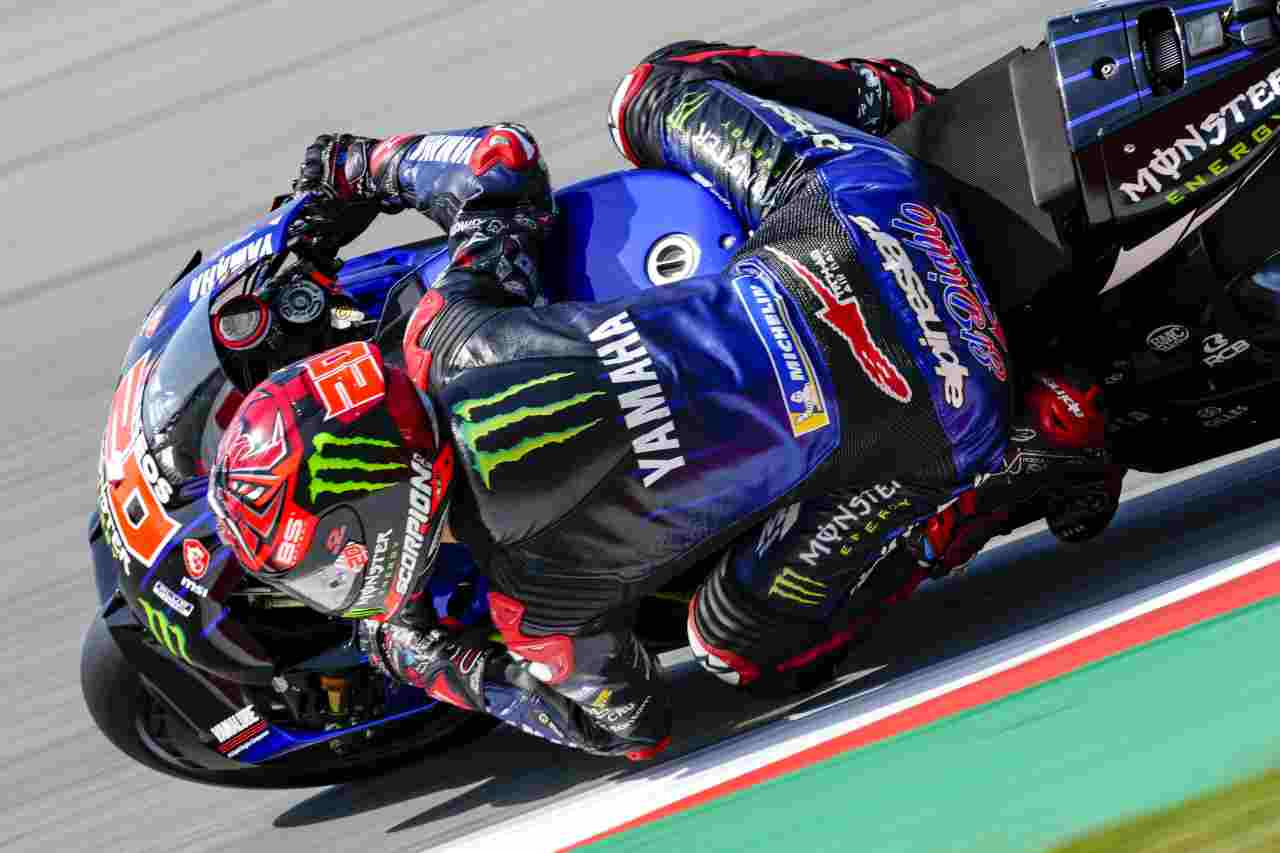 La Yamaha M1 di Fabio Quartararo