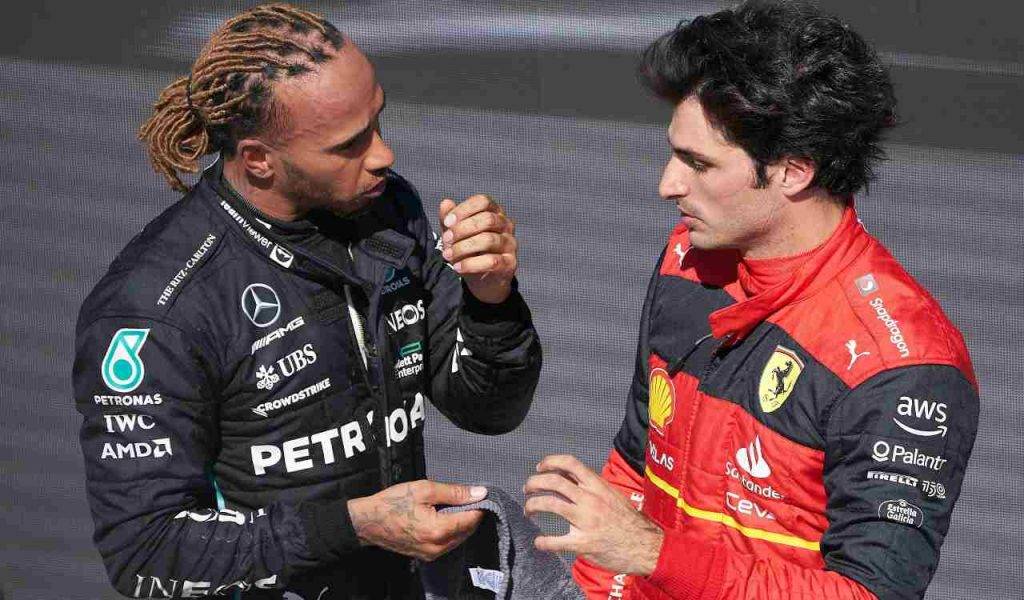 Lewis Hamilton Carlos Sainz