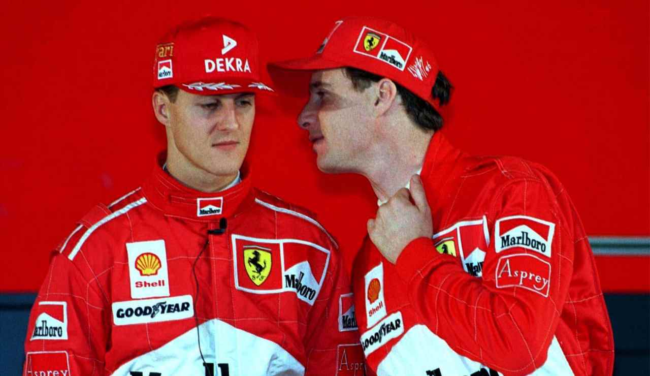 Schumacher e Irvine