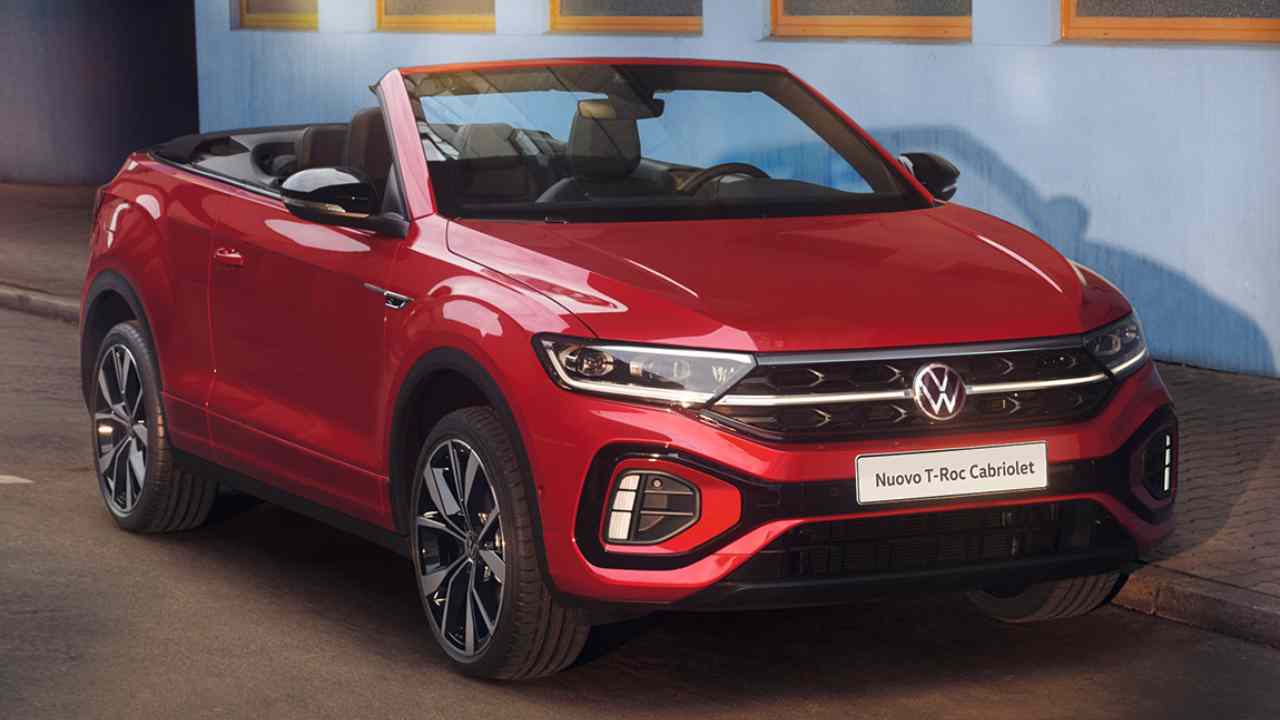 Volkswagen nuovo t-roc cabriolet