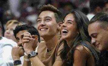 Carmen Montero e George Russell