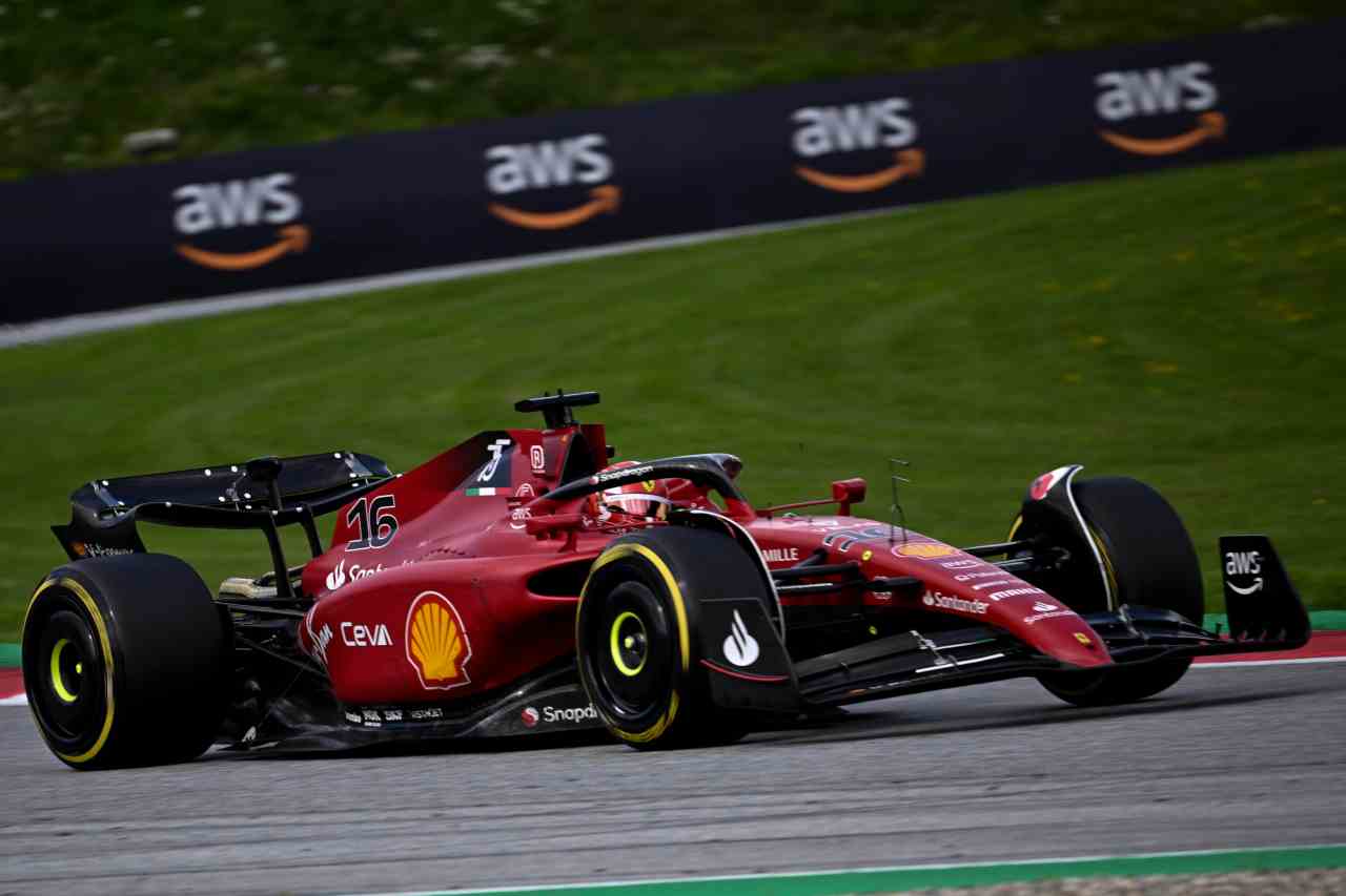 Charles Leclerc Ferrari F1 GP Austria