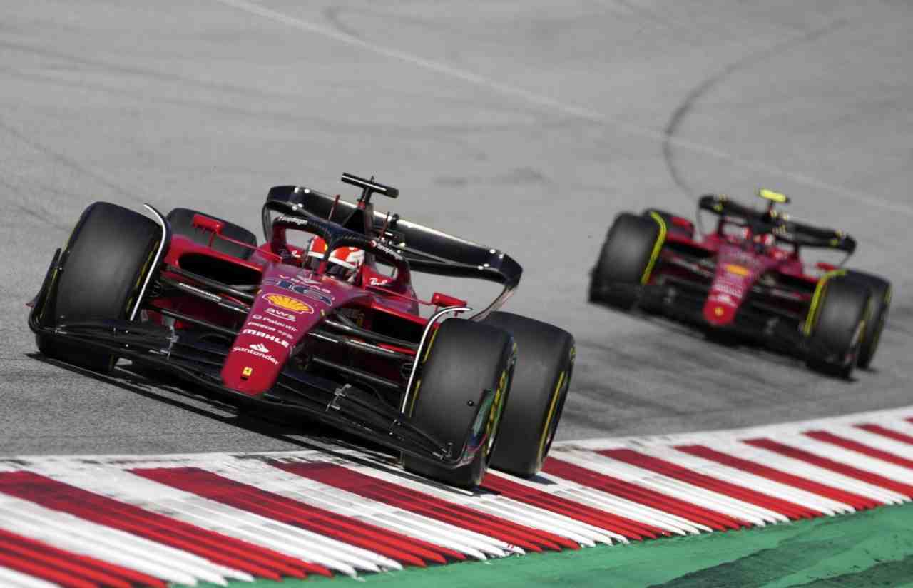Ferrari Leclerc Sainz