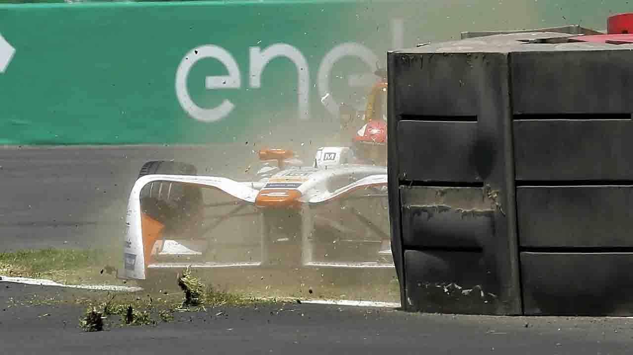 Formula E Crash