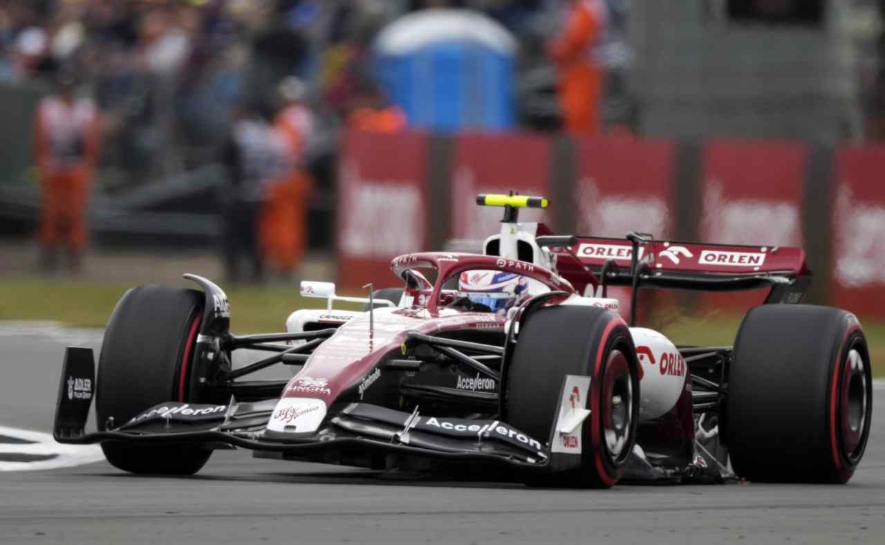 Guanyu Zhou Alfa Romeo F1 GP Silverstone