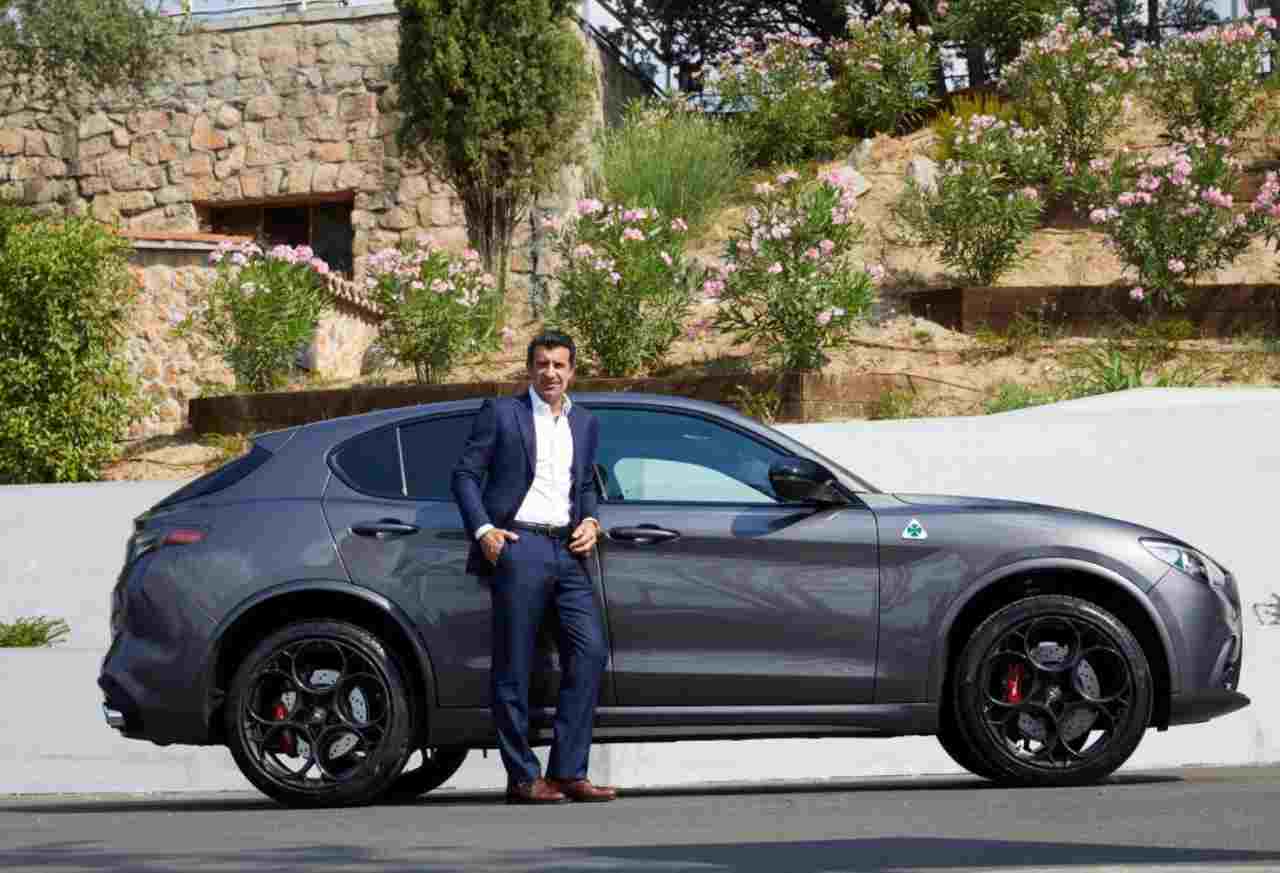 Luis Figo e Alfa Romeo Stelvio