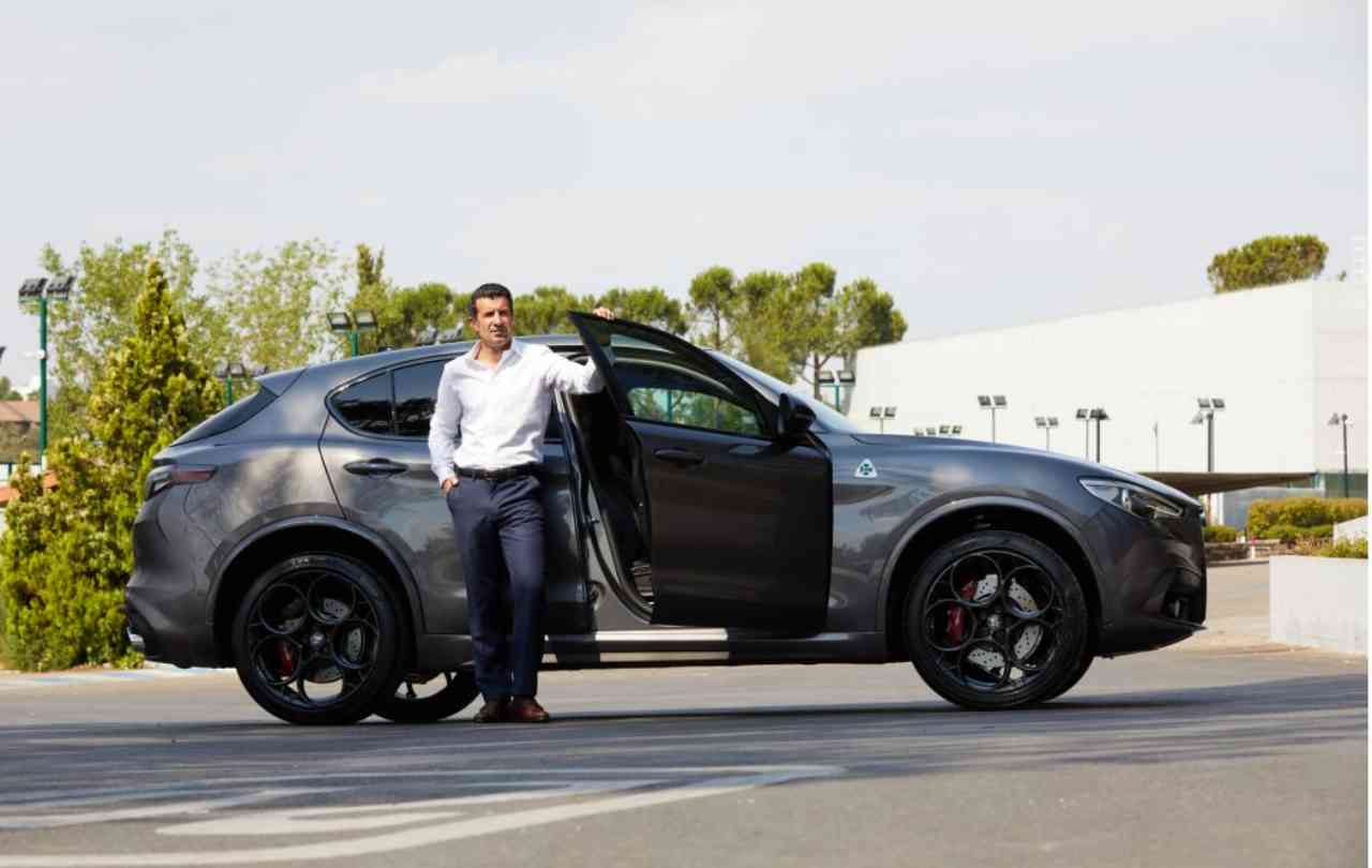 Luis Figo e Alfa Romeo Stelvio