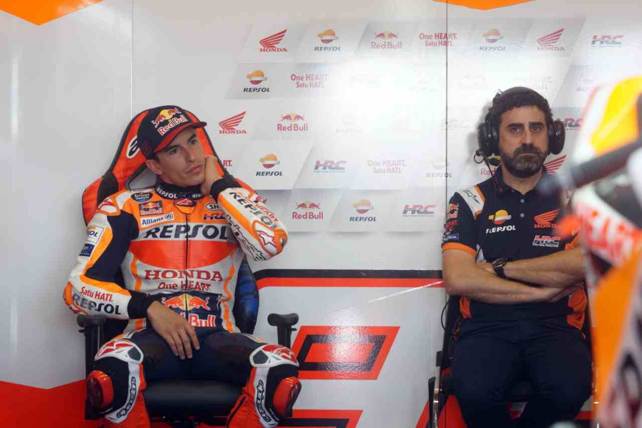 Marc Marquez e Santi Hernandez