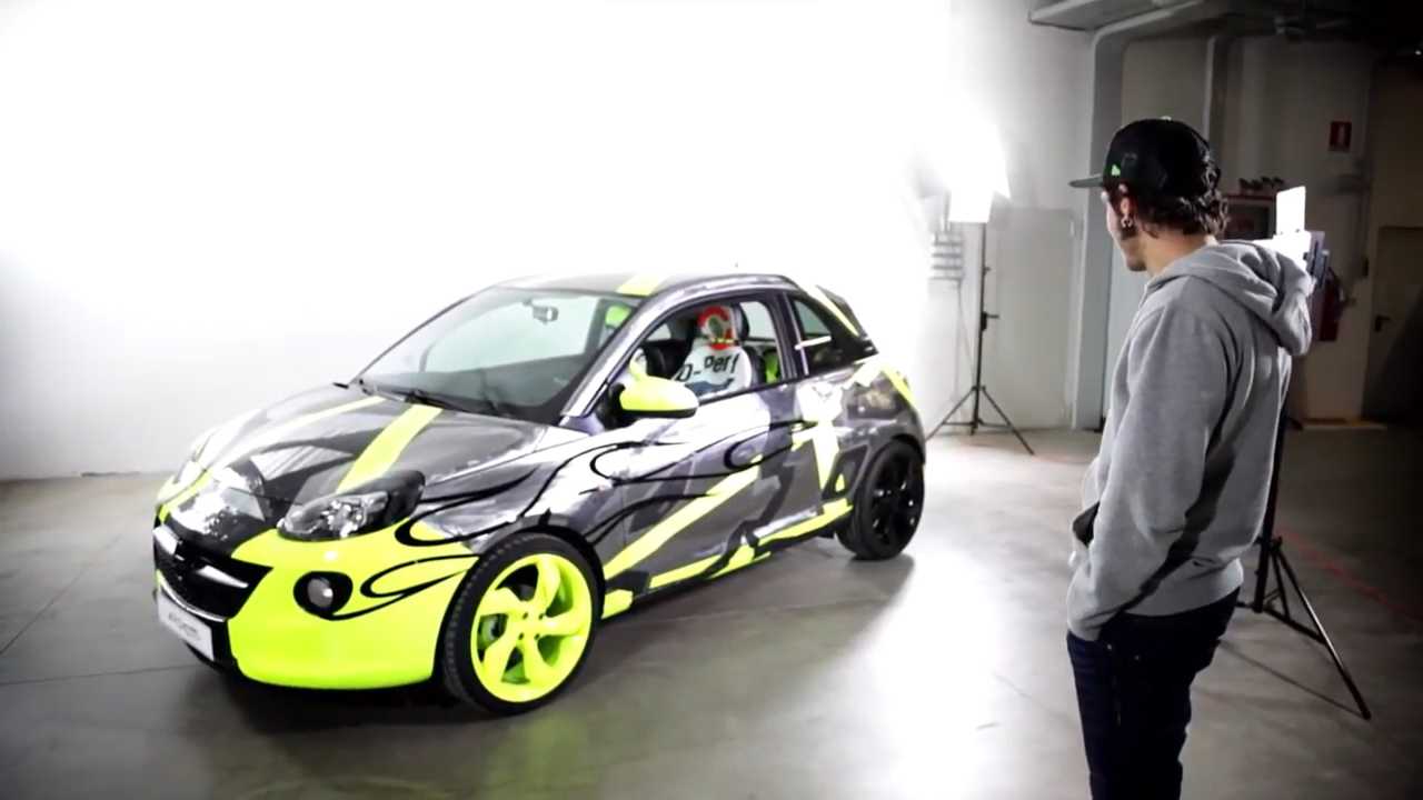 Valentino Rossi Opel Adam