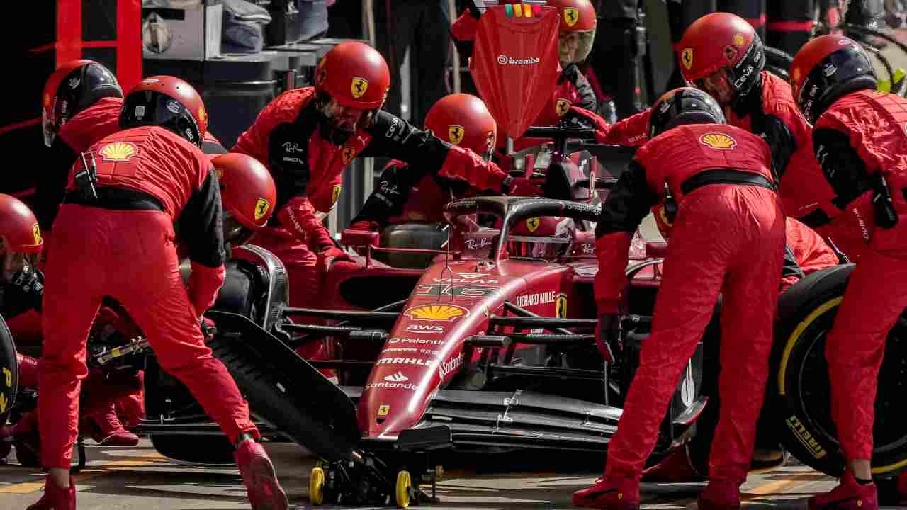 Pit stop Ferrari