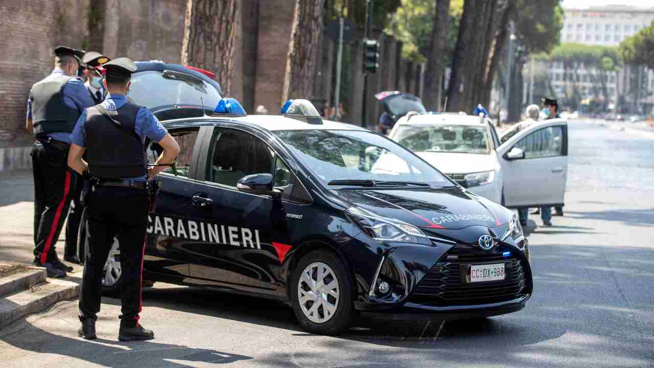 Posto blocco Carabinieri