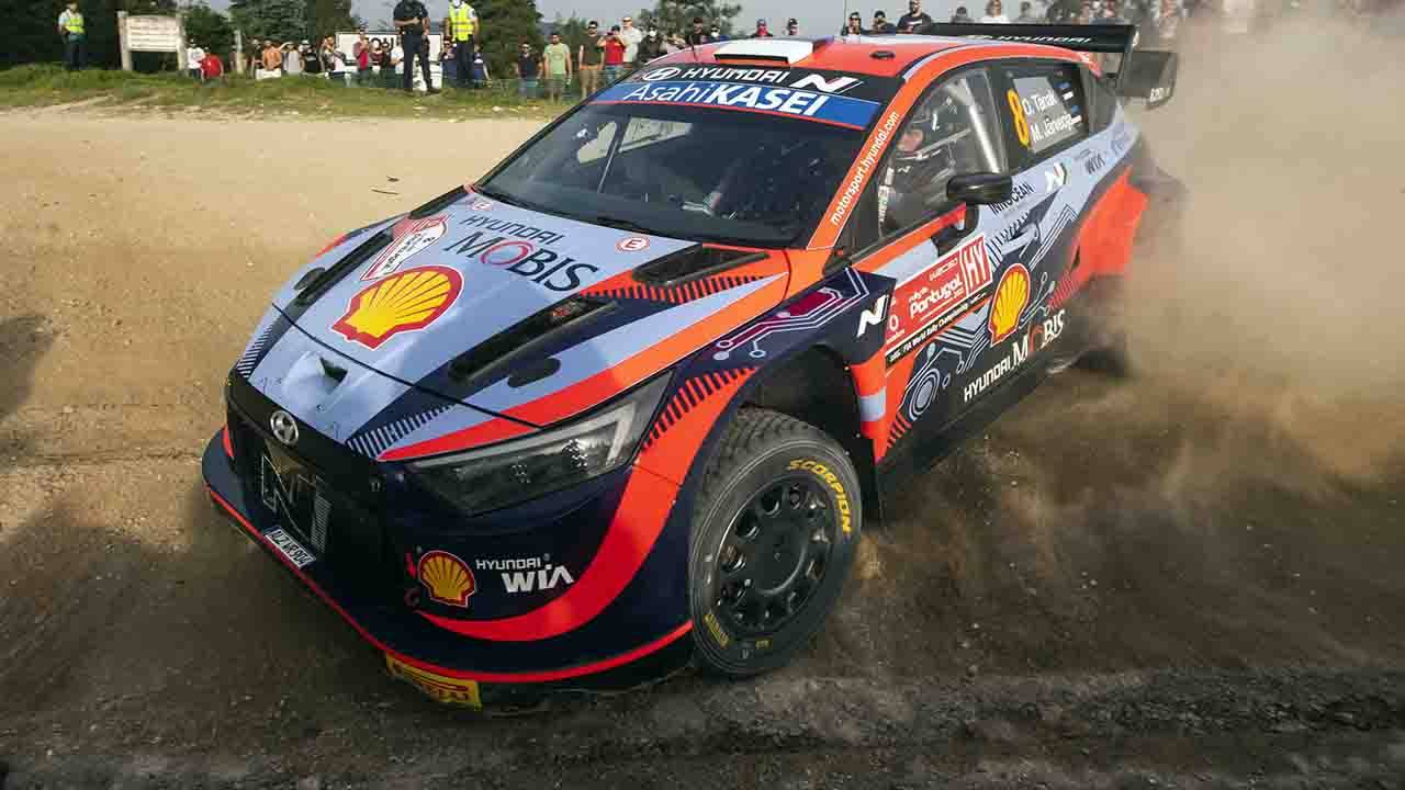 Rally WRC Hyundai Tanak