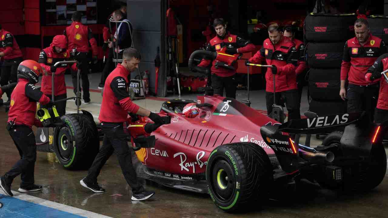 Pit stop Ferrari