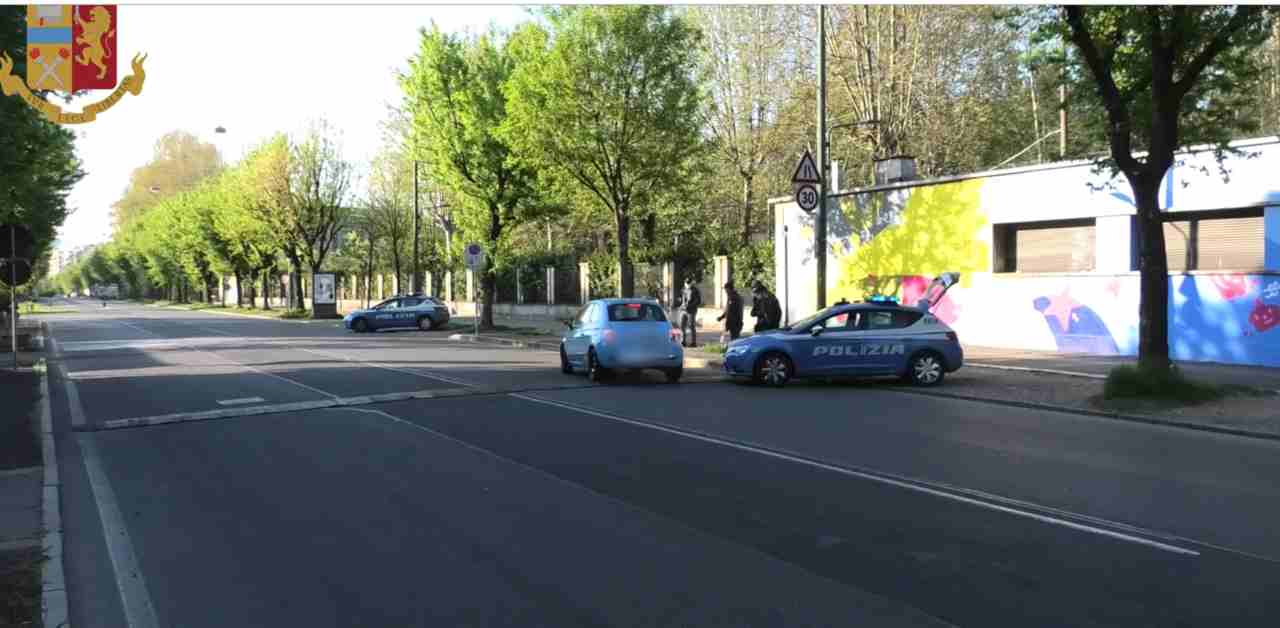 Posto di blocco Polizia