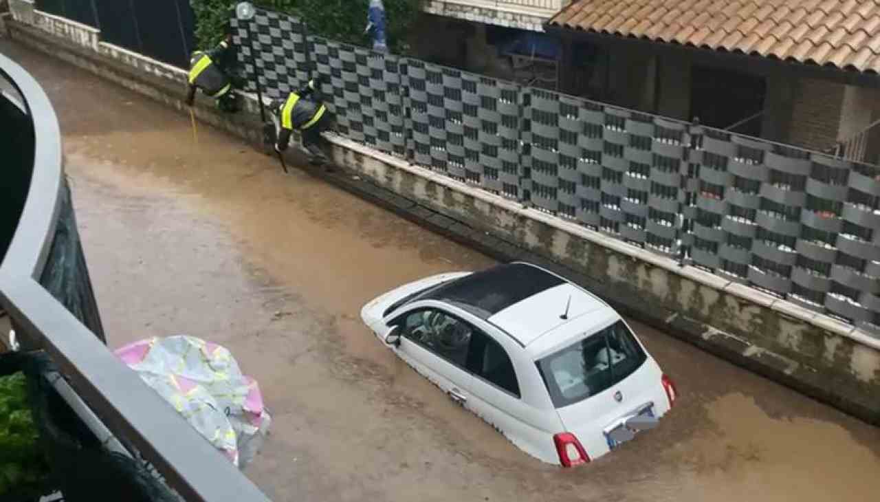 Auto alluvione