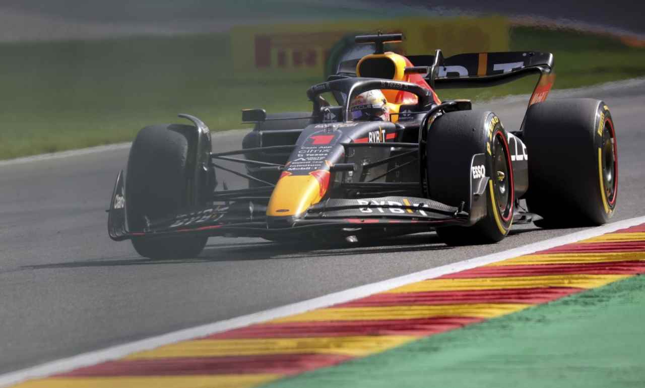 Max Verstappen Red Bull F1 GP Belgio