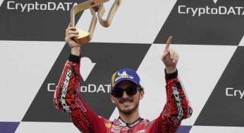 Bagnaia si gode il trionfo in Austria: “Grande lavoro del team”