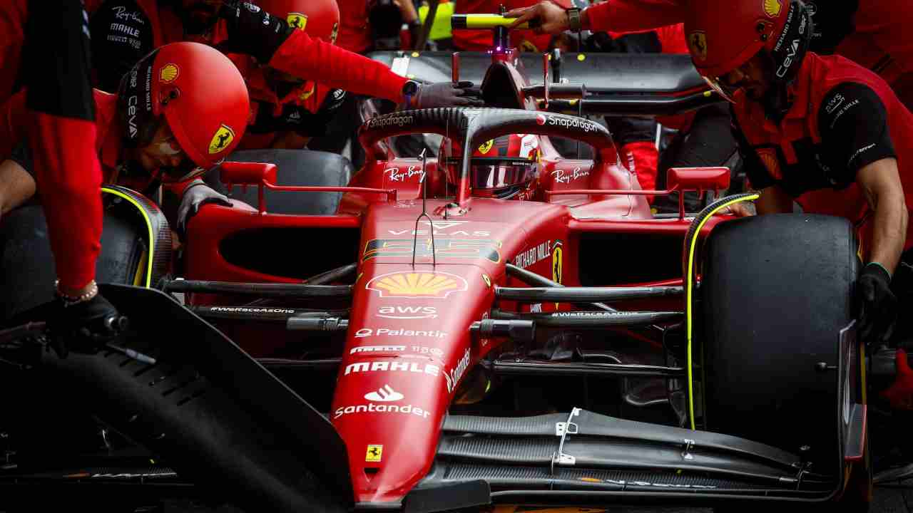 GP Belgio pit stop