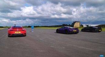 Una gara mai vista, Ferrari 488 sfida Porsche 911: l’epilogo è da non perdere – Video