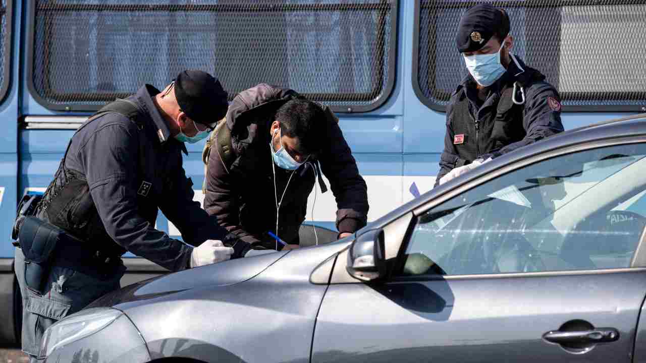 Posto di blocco Polizia