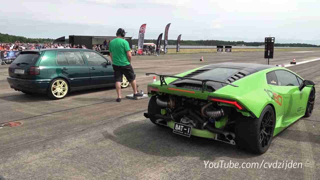 Volkswagen Golf Lamborghini Huracan