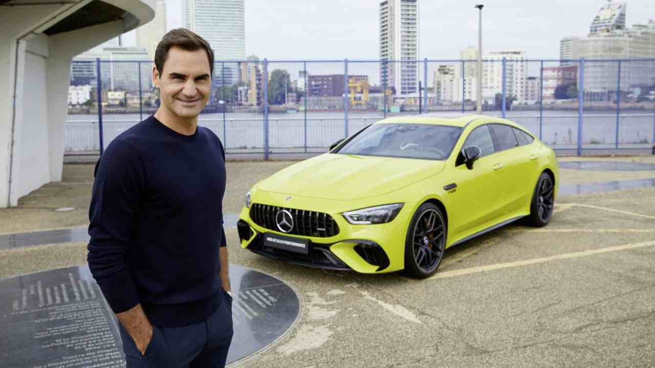 Roger Federer Mercedes