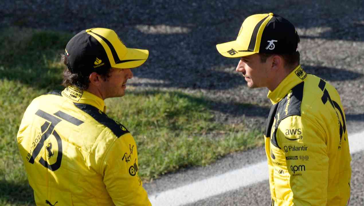 Sainz e Leclerc