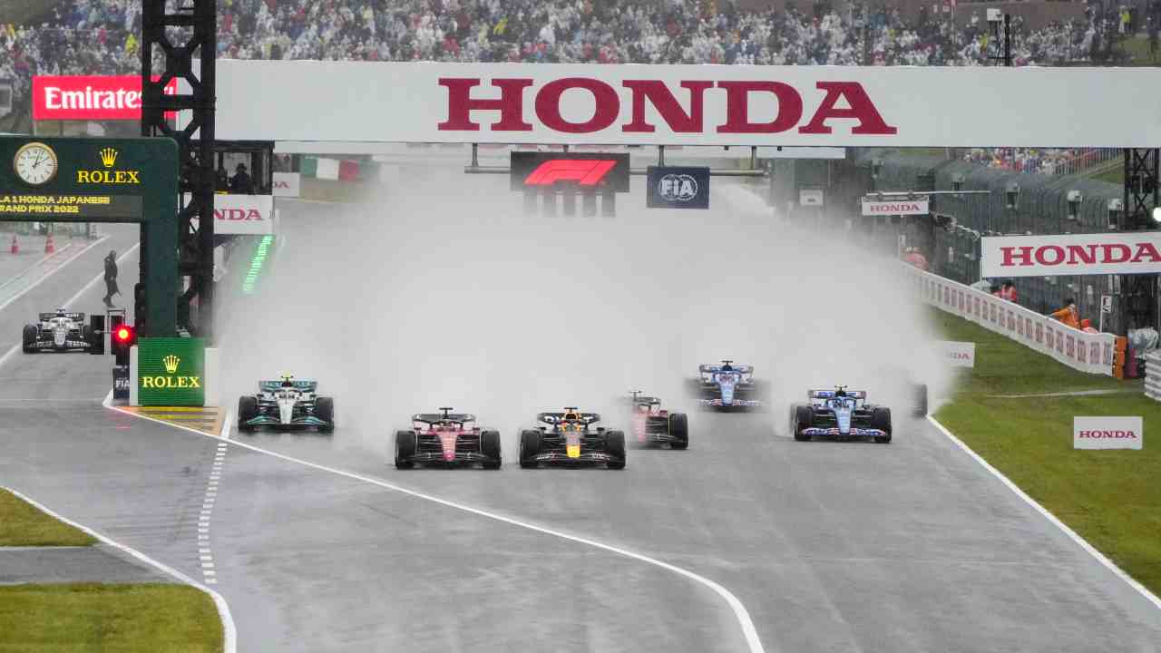 F1 GP Giappone partenza