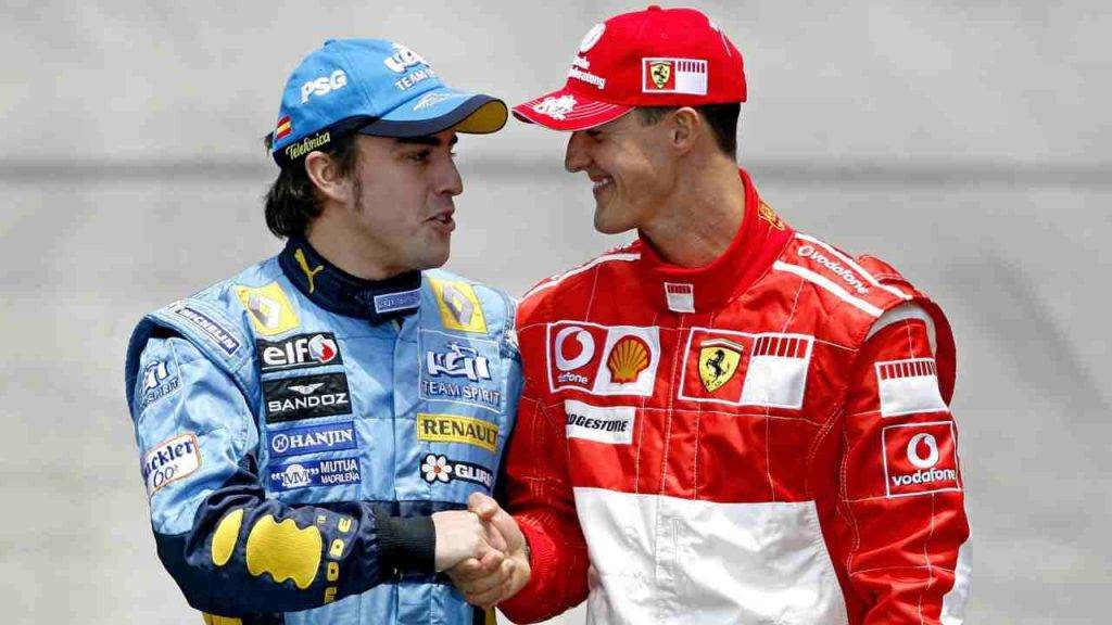 Fernando Alonso Michael Schumacher