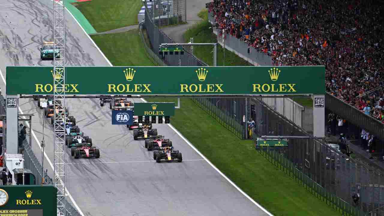 Formula 1 partenza